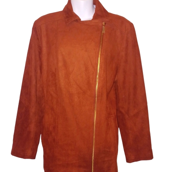 Chico's Women sude Jacket NWT - Picture 7 of 8